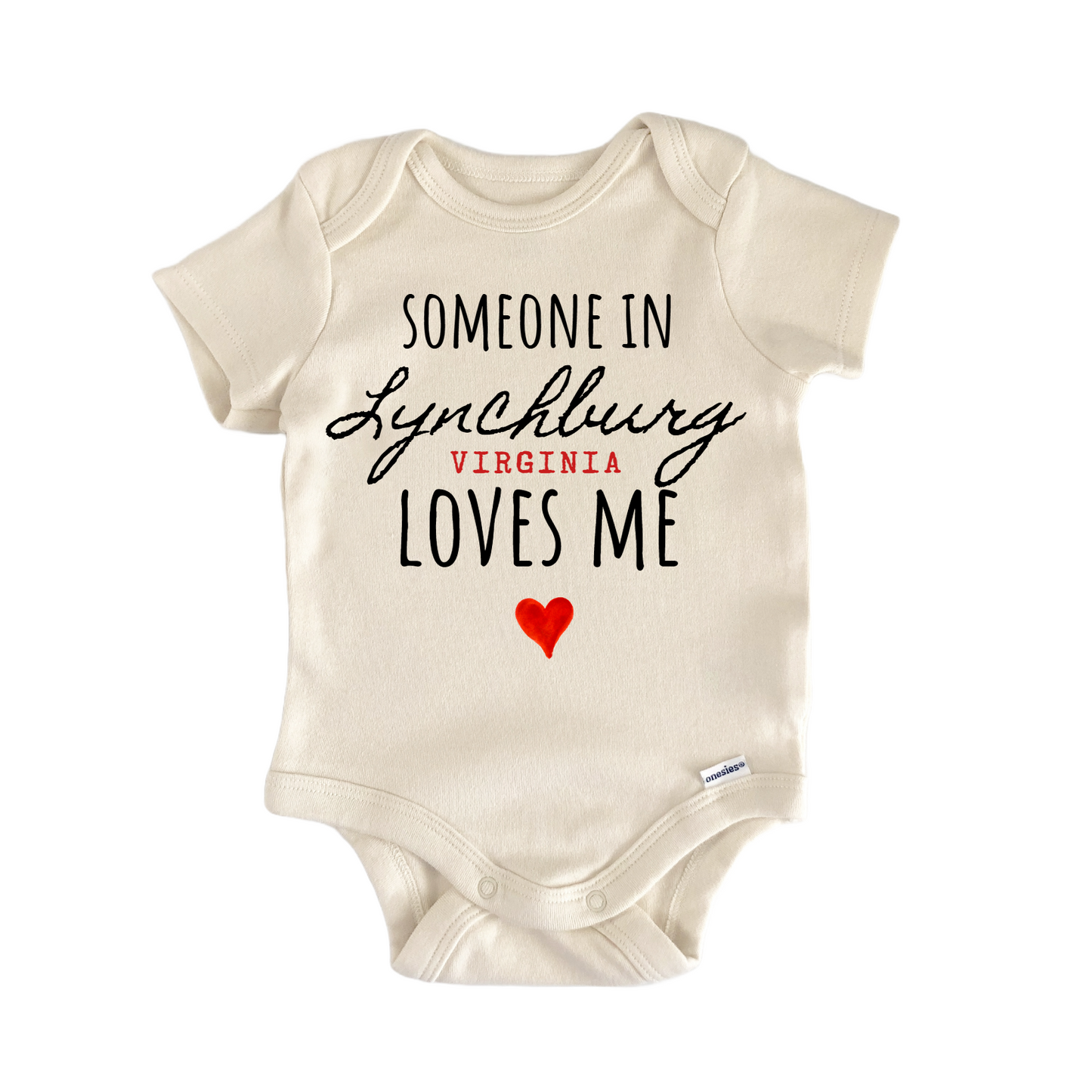 Lynchburg Virginia Baby Gift Baby Bodysuit