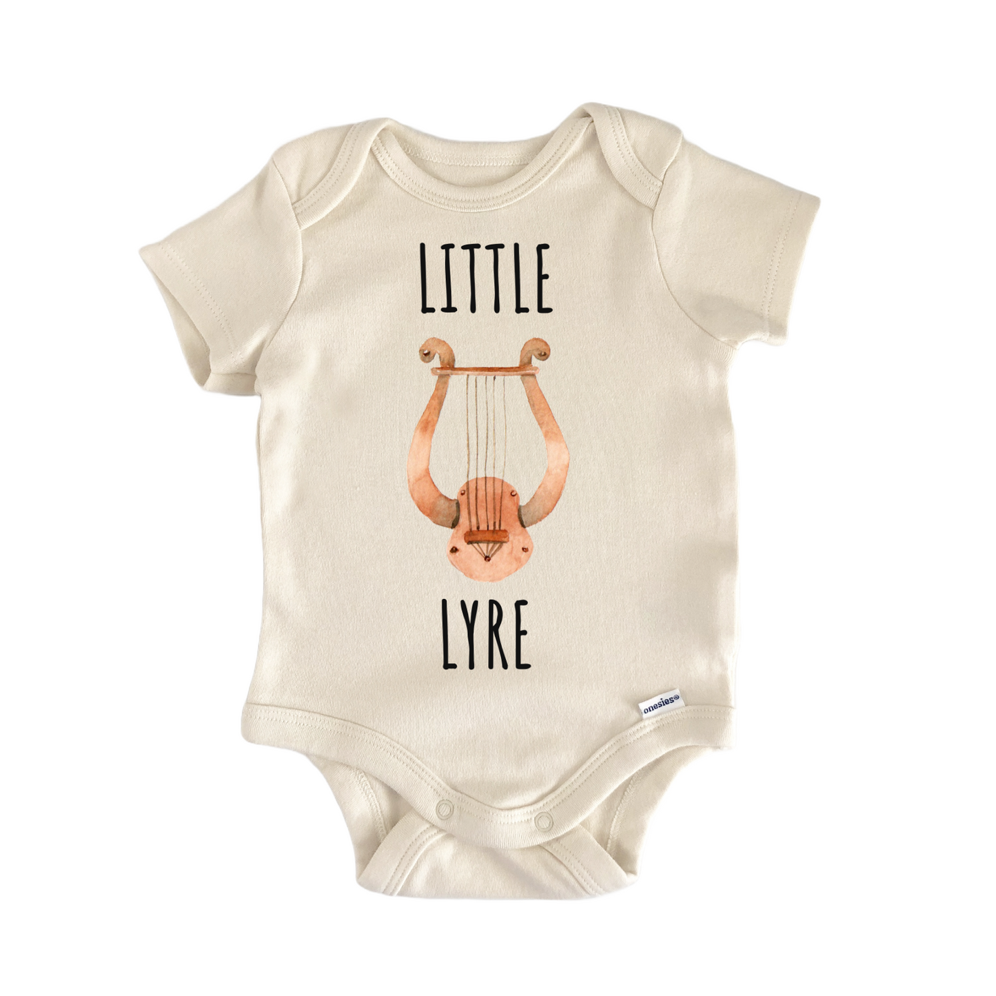 Greek Lyre Musician Baby Gift Baby Bodysuit