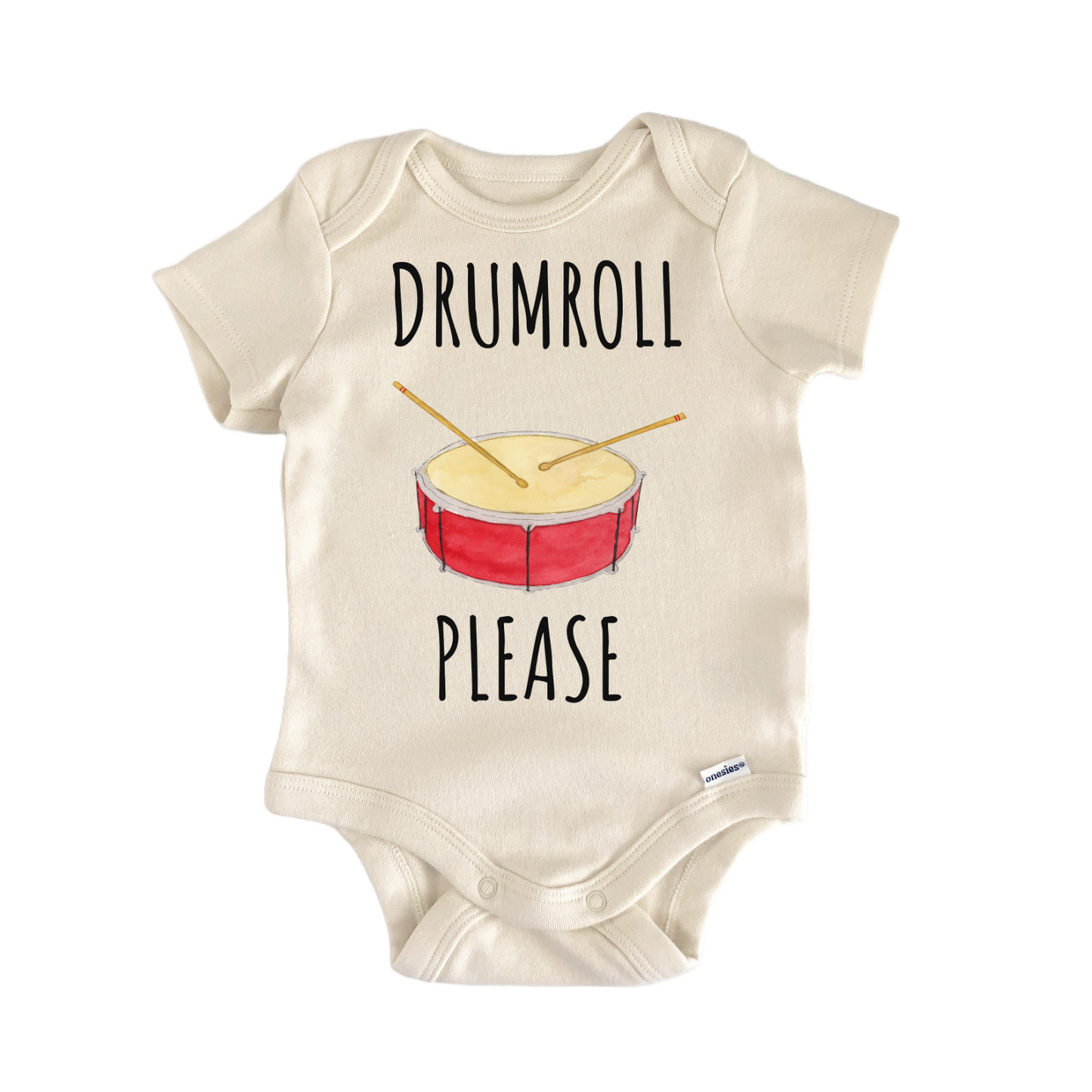 Marching Band Drums Snare Percussion Baby Gift Baby Bodysuit