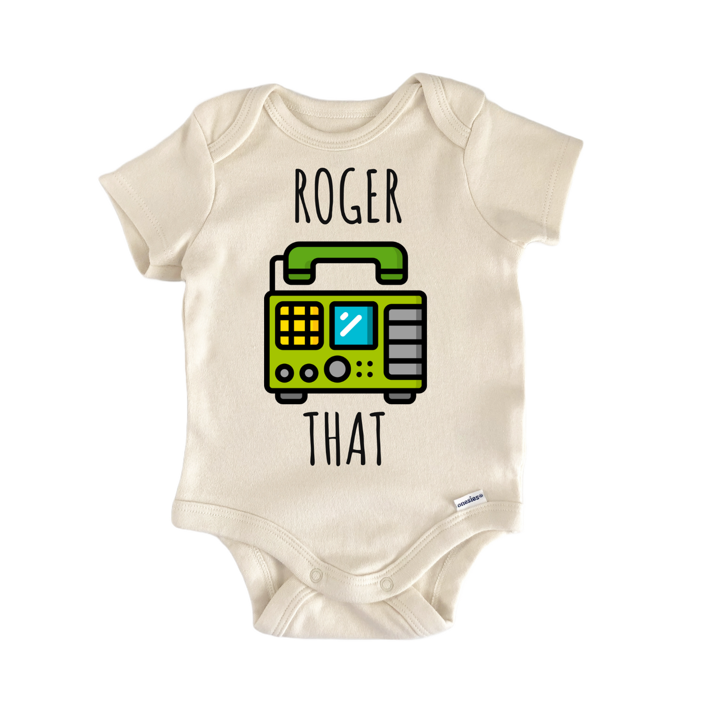 Military Radio Roger That Baby Gift Baby Bodysuit