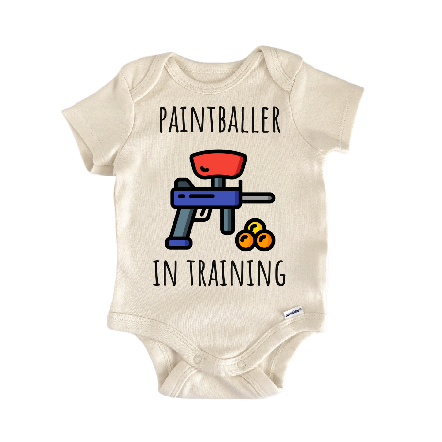 Paintball In Training Baby Gift Baby Bodysuit