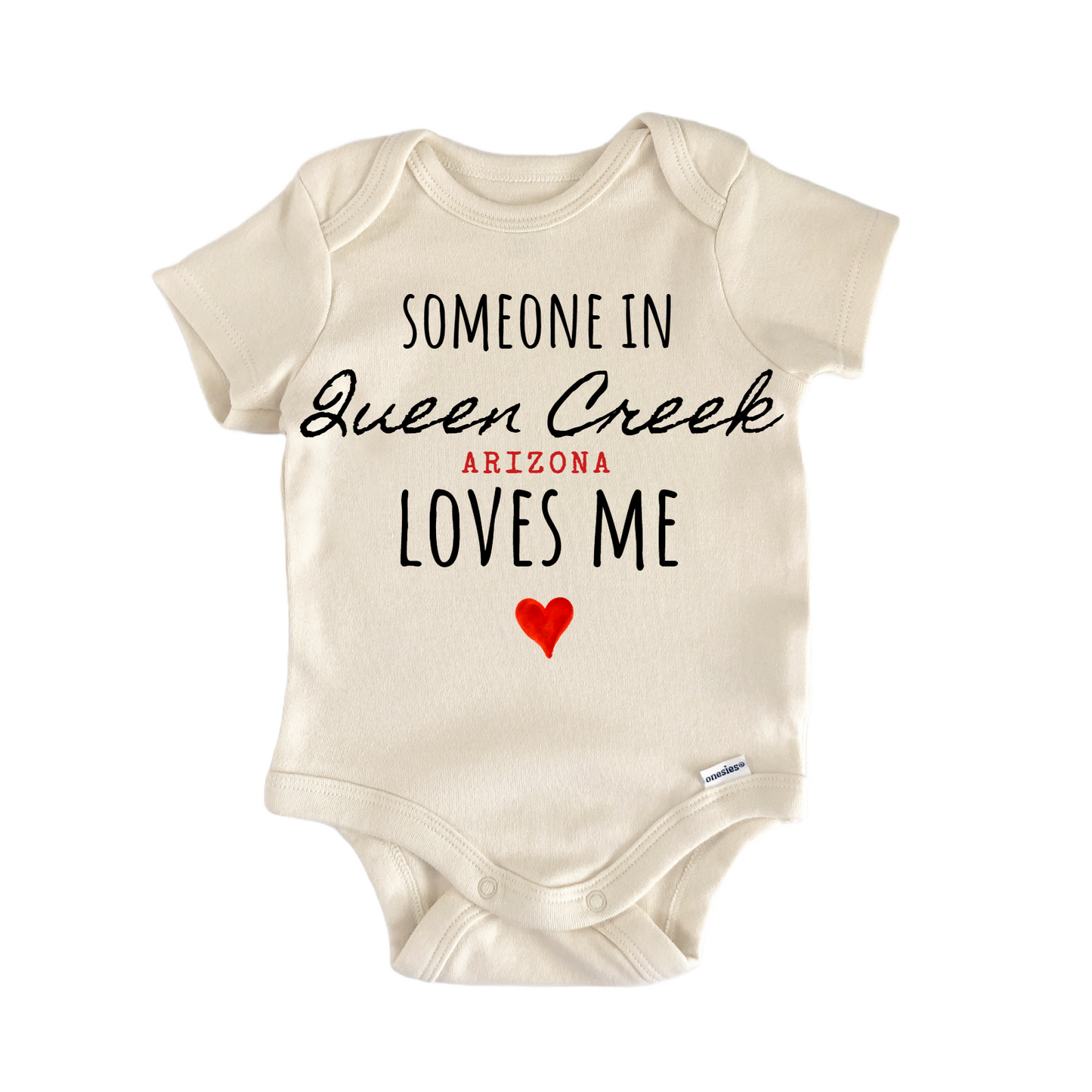 Queen Creek Arizona Baby Gift Baby Bodysuit