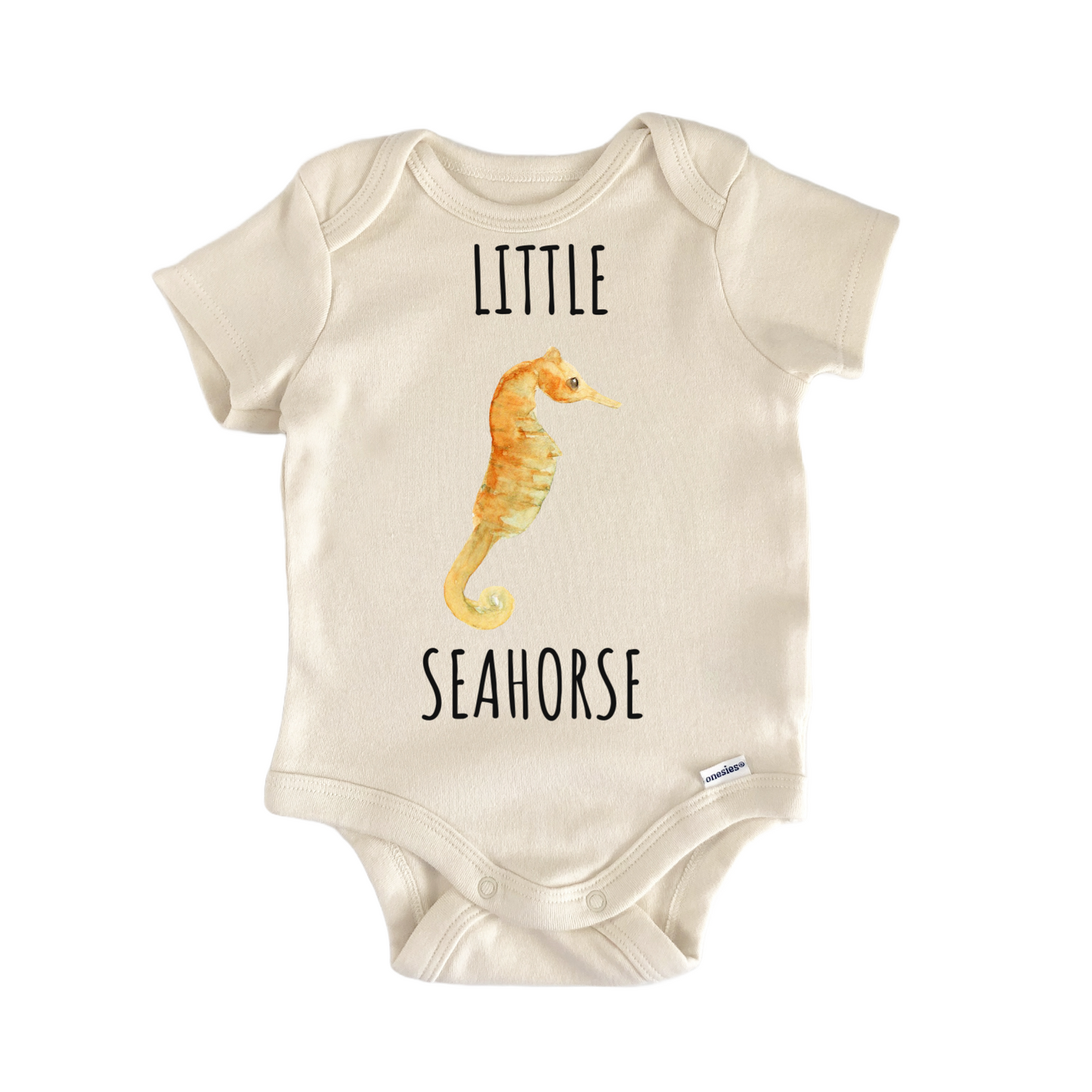 Seahorse Ocean Fish Baby Gift Baby Bodysuit