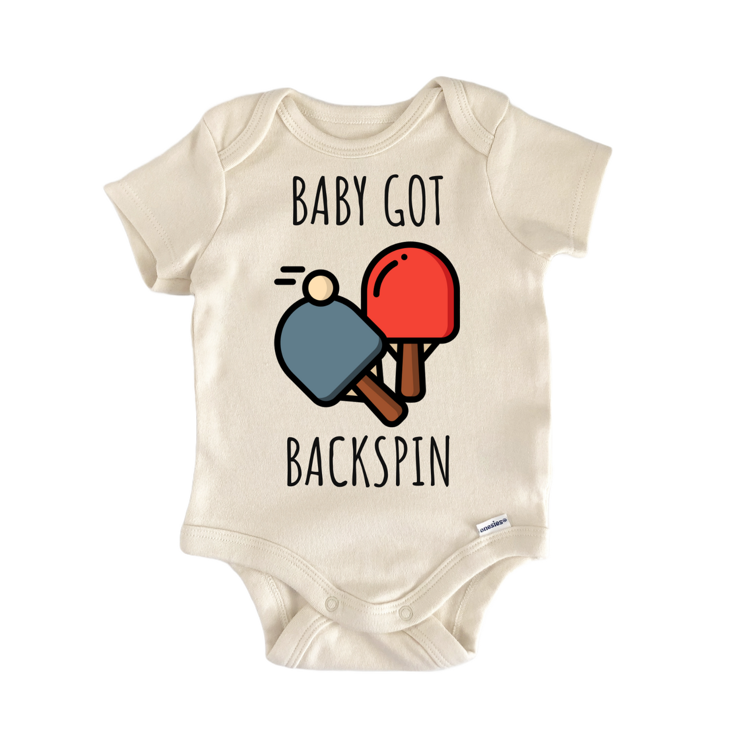 Table Tennis Ping Pong Baby Gift Baby Bodysuit