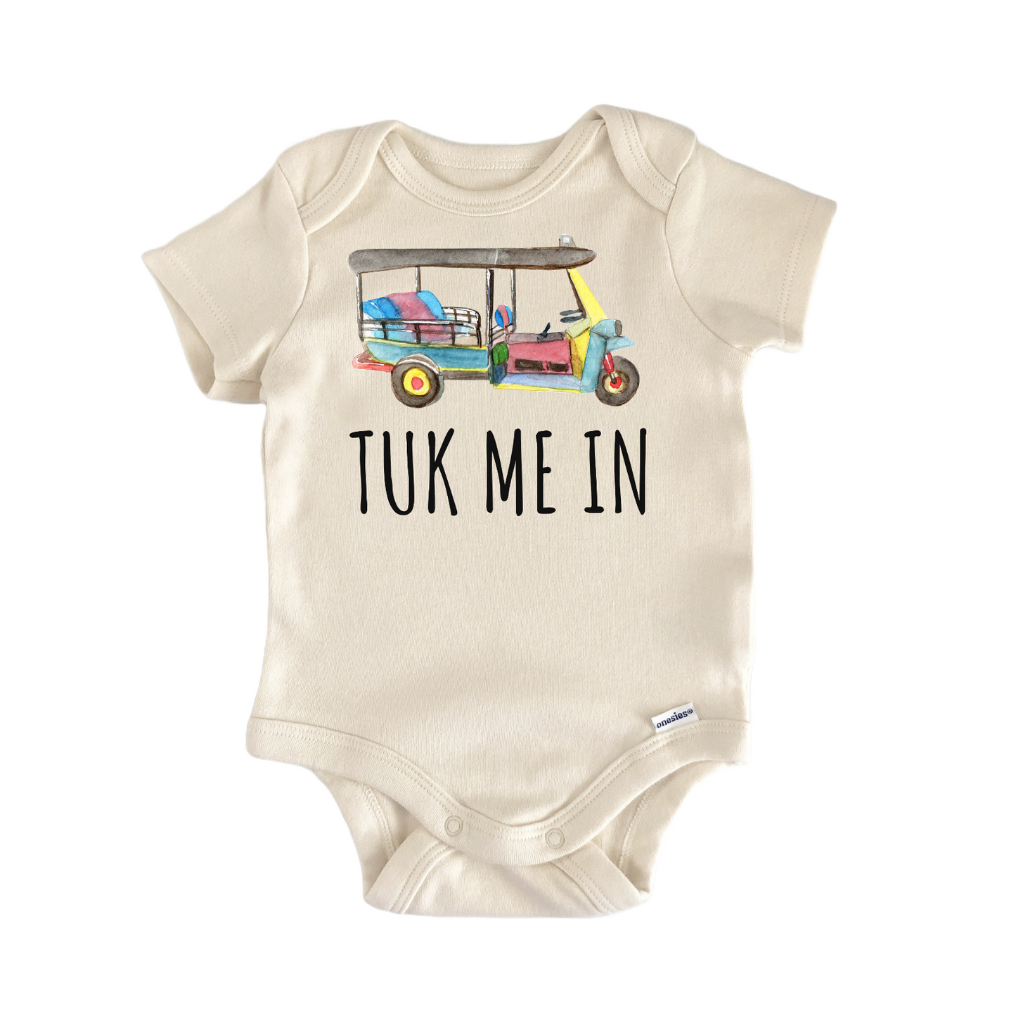 Tuk Tuk Thailand Thai Baby Gift Baby Bodysuit