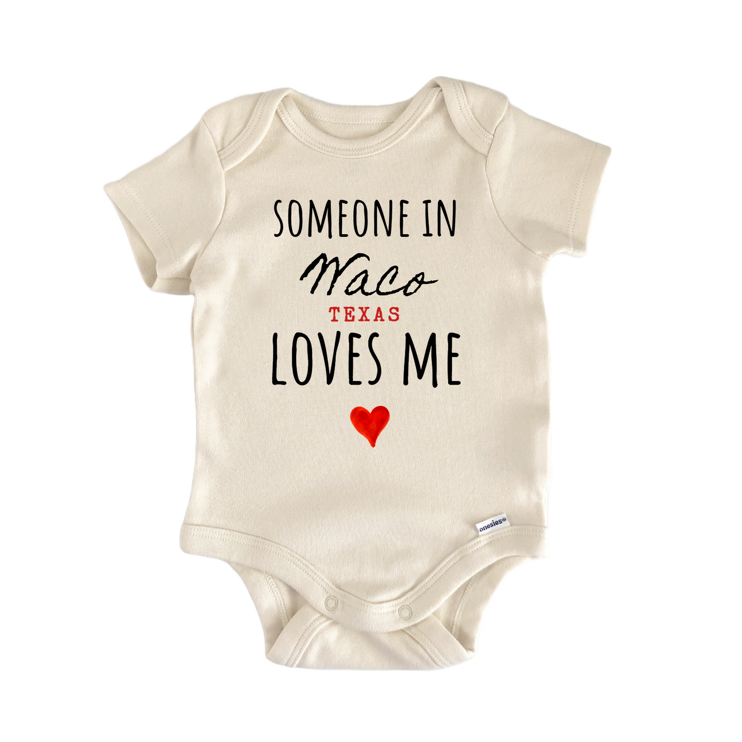 Waco Texas Baby Gift Baby Bodysuit