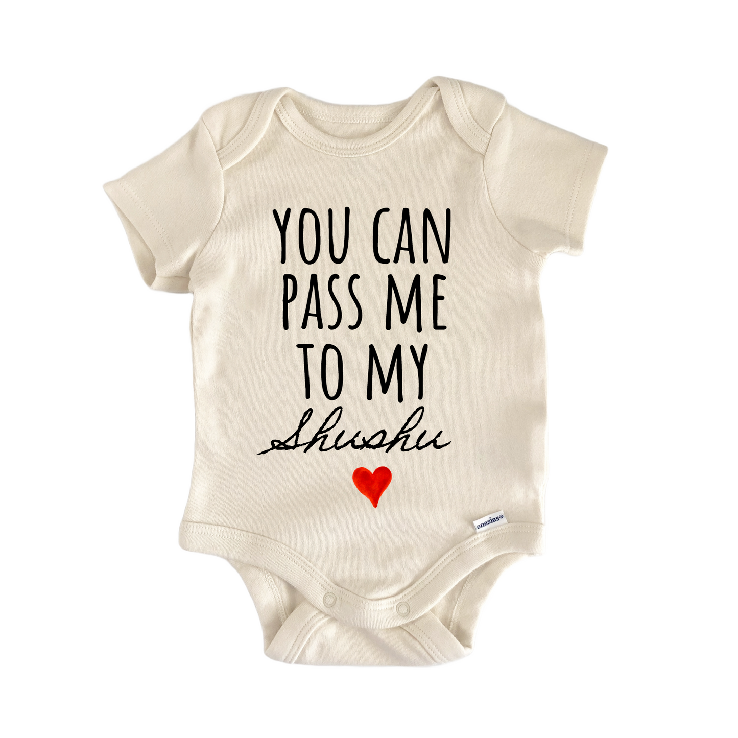 Shushu Announcement Baby Gift Baby Bodysuit