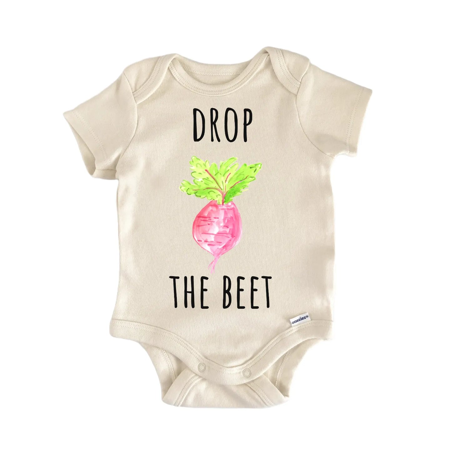 Drop The Beet Turnip Vegetable Foodie Baby Gift Baby Bodysuit