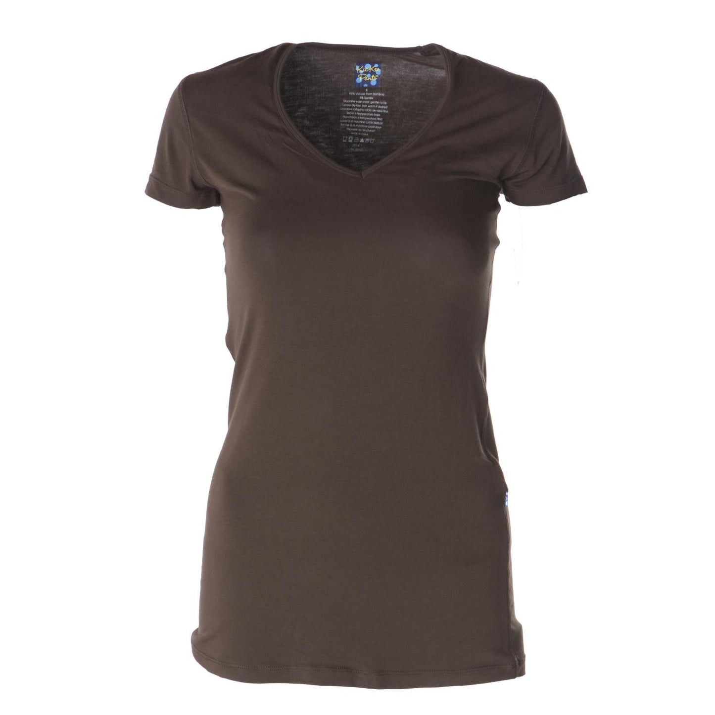 Short Sleeve One Tee in Bark