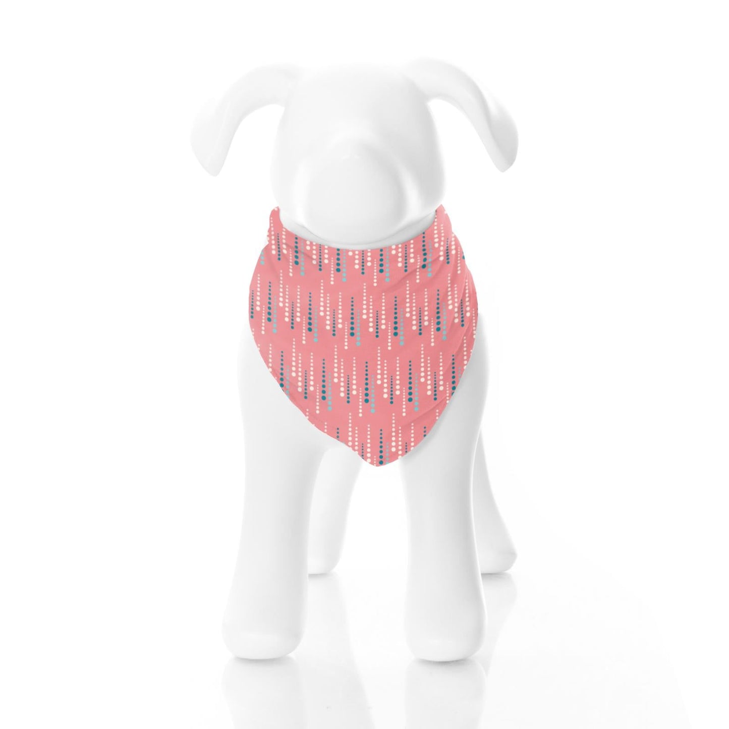 Print Dog Bandana in Strawberry Icicles