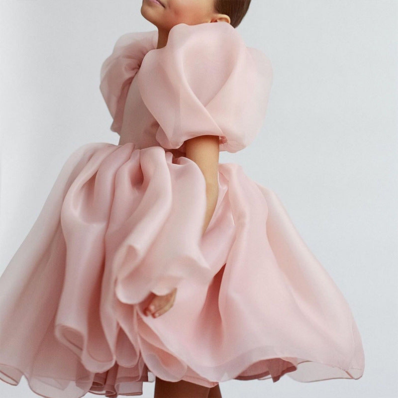 Children's Model Catwalk Birthday Host Piano Dress
