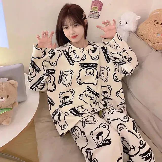 Maternity Pajama Set - # WOAA21710001-PRG