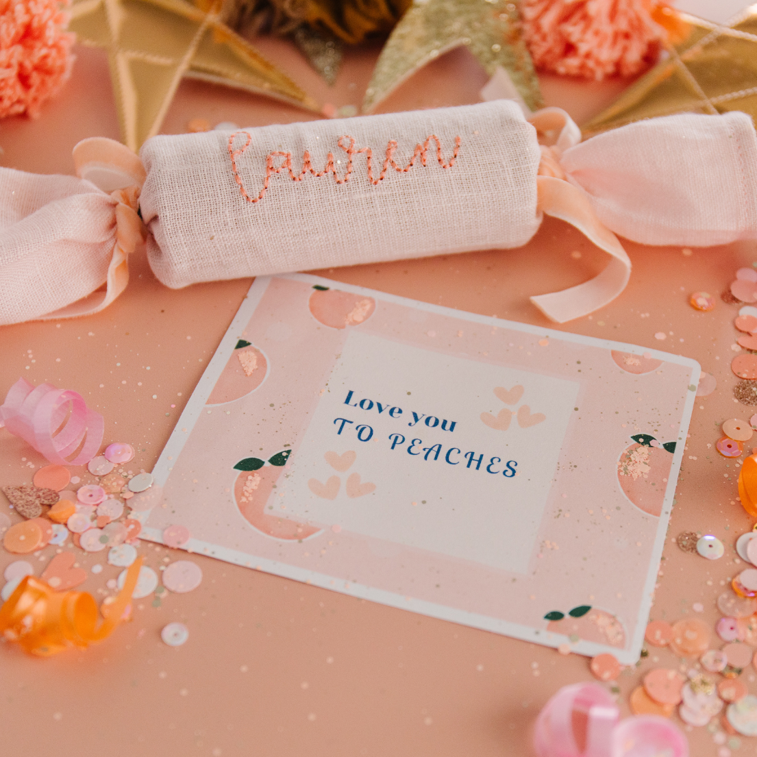 Reusable Pink Party Cracker