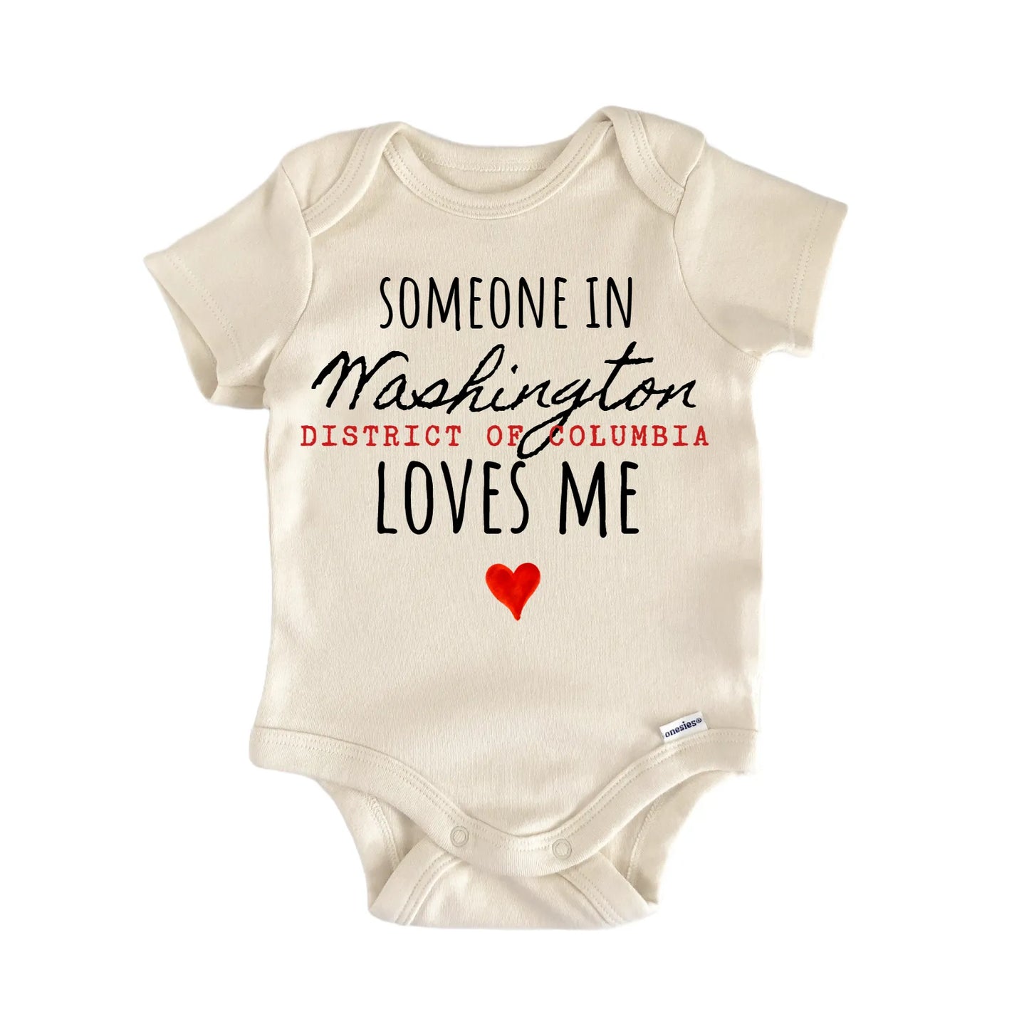 Washington District Of Columbia Baby Gift Baby Bodysuit