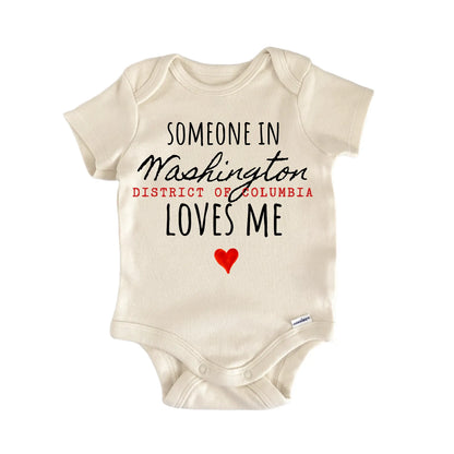 Washington District Of Columbia Baby Gift Baby Bodysuit