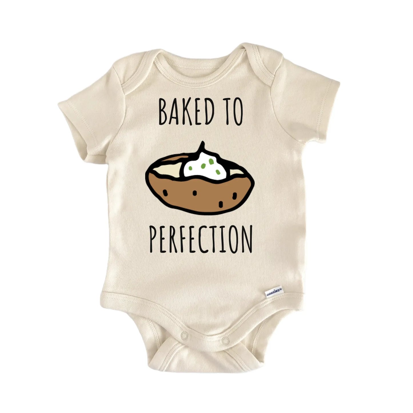 Oven Potato Baked Potatoes Loaded Baby Gift Baby Bodysuit