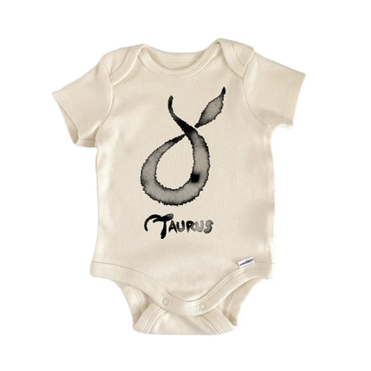 Taurus Zodiac Astrology Signs Baby Gift Baby Bodysuit