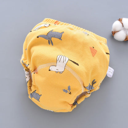 Baby Training Pants Washable 6-layer Gauze Diaper Cover Learning