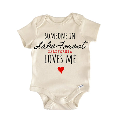 Lake Forest California Baby Gift Baby Bodysuit
