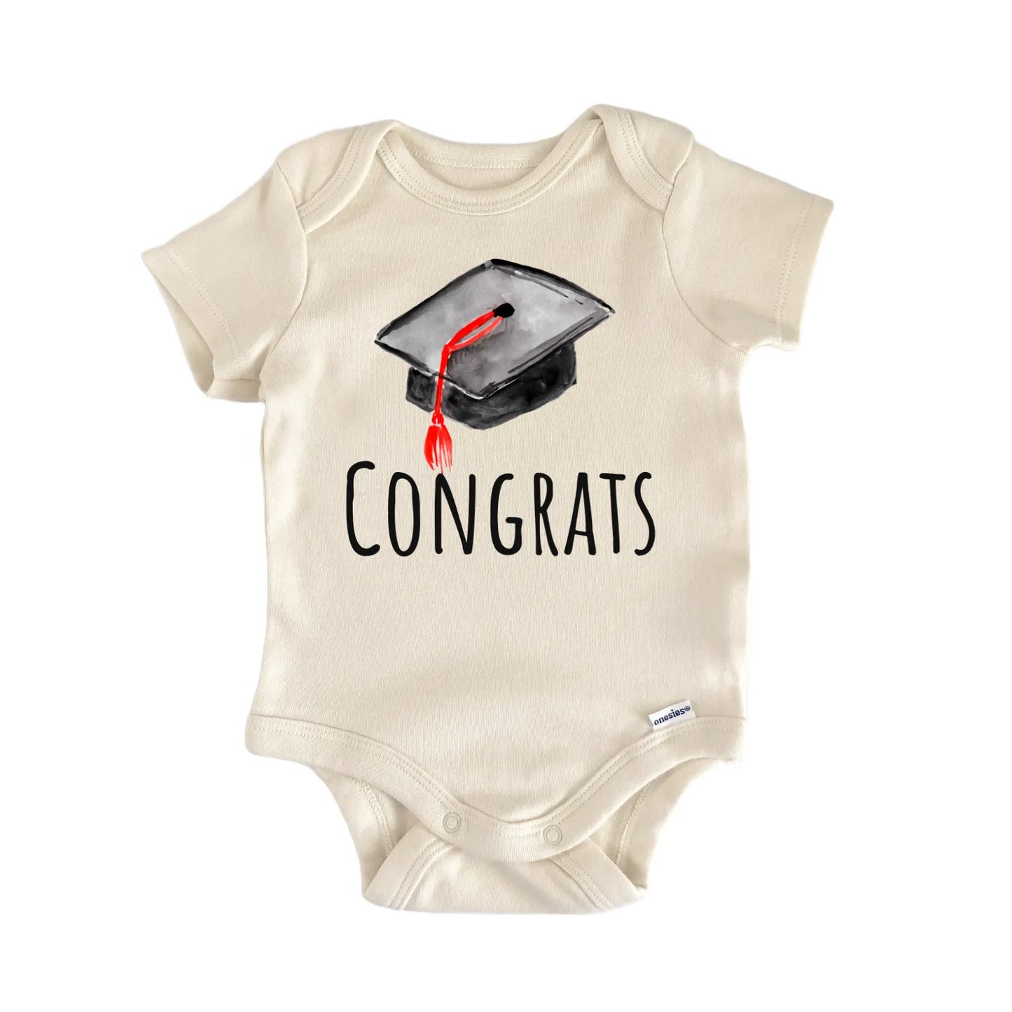 Congrats Graduation School College Baby Gift Baby Bodysuit