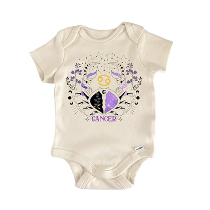 Cancer Astrology Zodiac Signs Baby Gift Baby Bodysuit