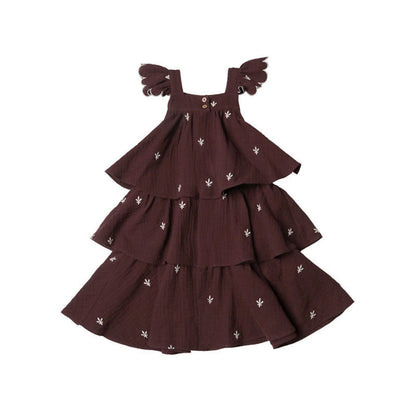 Summer Gauze Dress For Girls