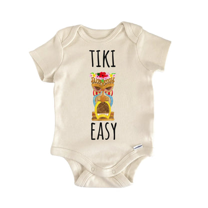 Tiki Hawaii Aloha Tropical Baby Gift Baby Bodysuit