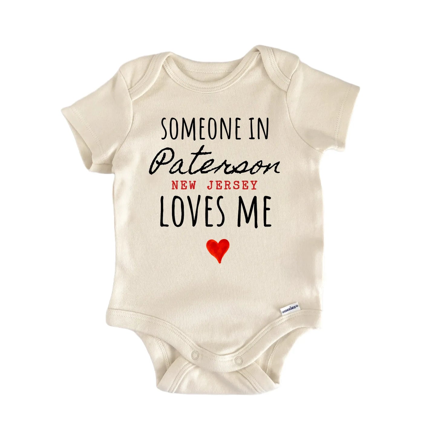 Paterson New Jersey Baby Gift Baby Bodysuit
