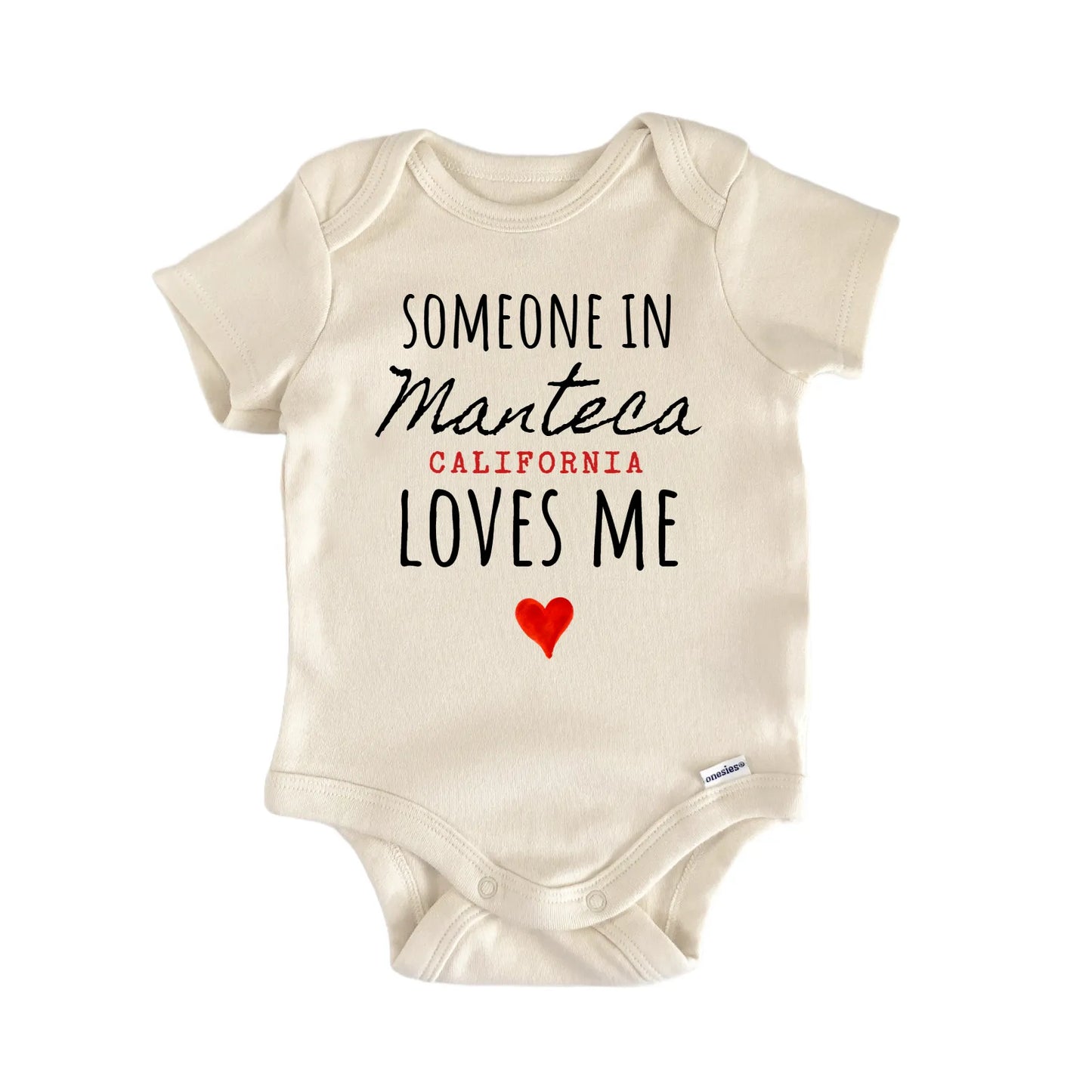 Manteca California Baby Gift Baby Bodysuit