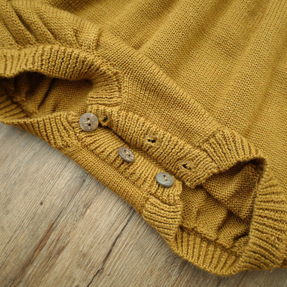 Baby Embroidery Long Sleeve Butt Wrap Clothes Wool