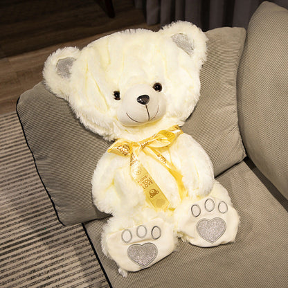 Cute Teddy Bear Doll Plush Toys Girly Heart