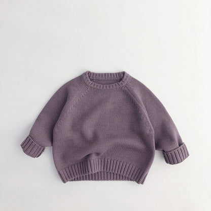 Men's And Women's Kids' Sweater Loose Long Sleeve