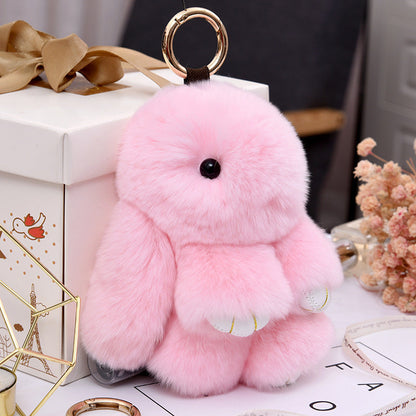 Fashionable Cotton Cute Rabbit Keychain Pendant