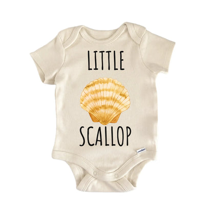 Little Scallop Seafood Shell Baby Gift Baby Bodysuit