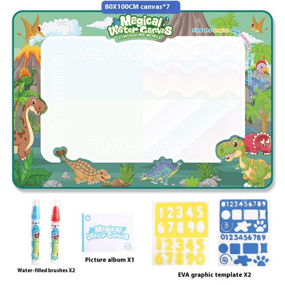 Cloth Toy Clear Water Painting Drawing Board Magic Color Graffiti Blanket Water Picture Book