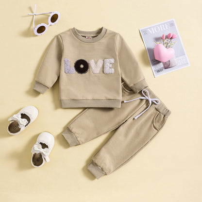 Fashion Boys And Girls Spring And Autumn Suit