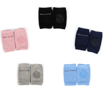 Summer Terry Baby Socks Toddler Crawling Knee Pads