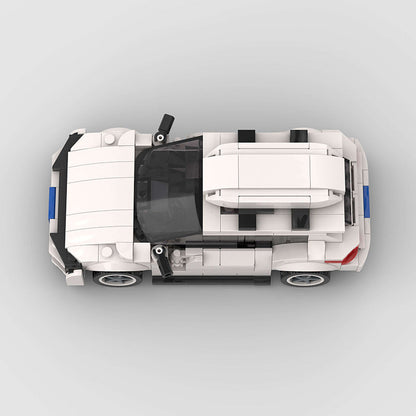 Small Particle Moc City Vehicle Race Model Puzzle