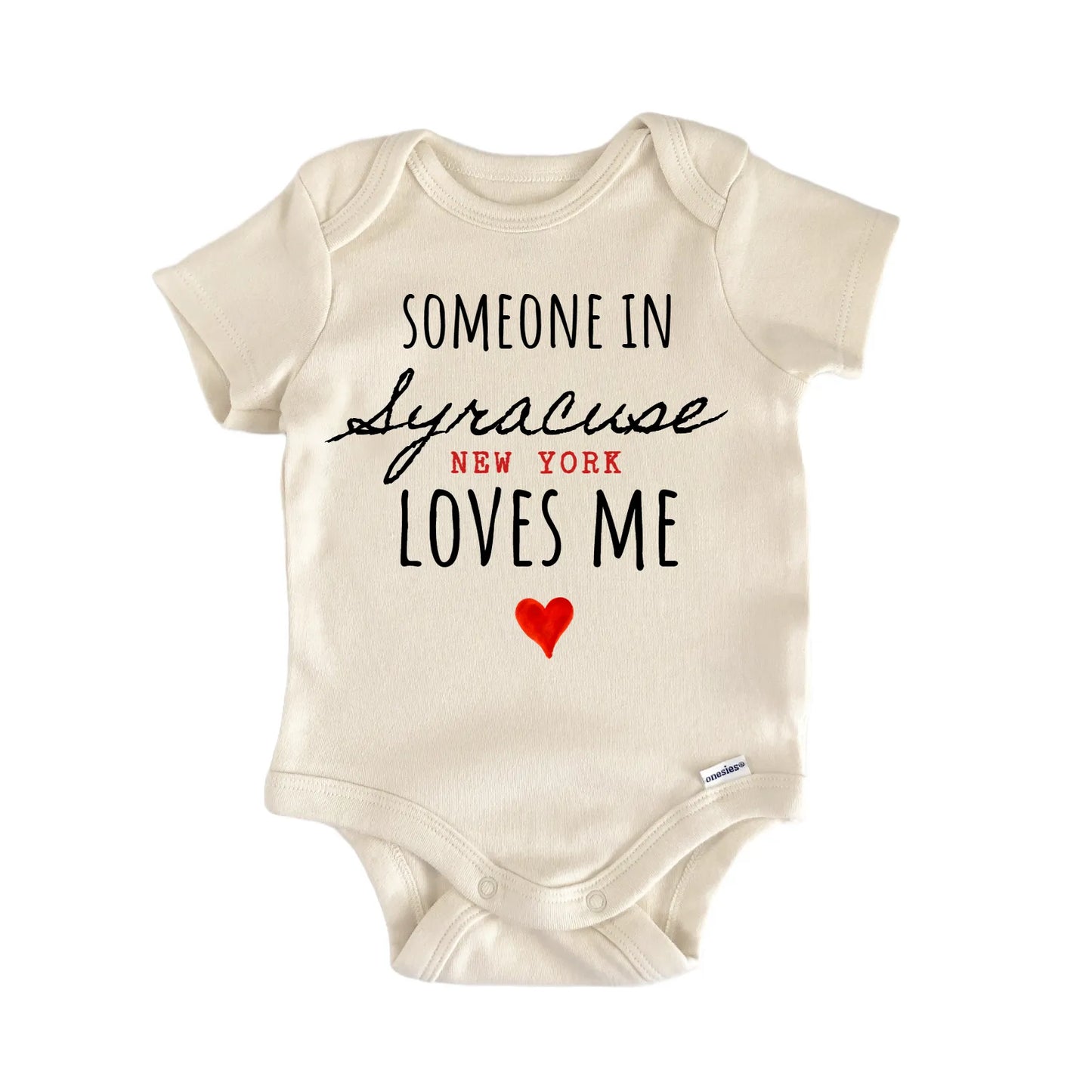 Syracuse New York Baby Gift Baby Bodysuit
