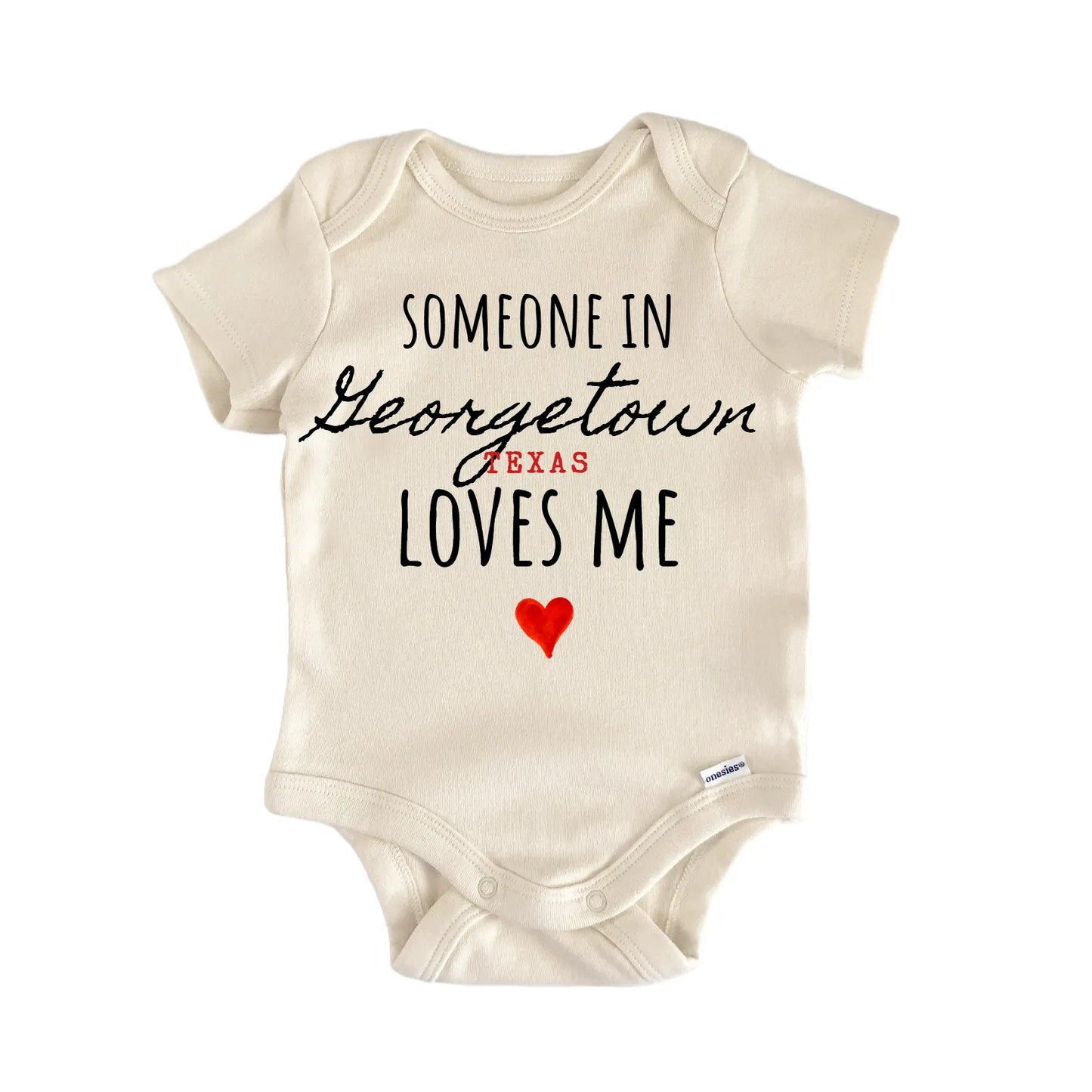 Georgetown Texas Baby Gift Baby Bodysuit