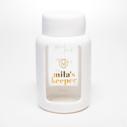 Glass Breast Milk Bottles (Set of 2)