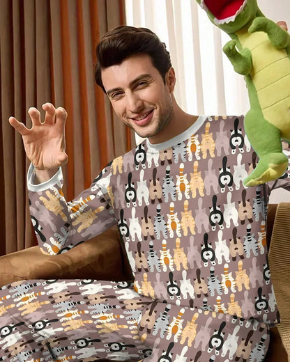 Cheeky Tails Bamboo Men's Pajama Set