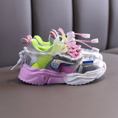 Boys' and Girls' Sports Shoes Non Slip Breathable Children's Running Shoes