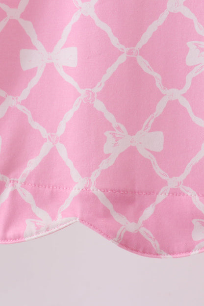 Pink Bow Dress