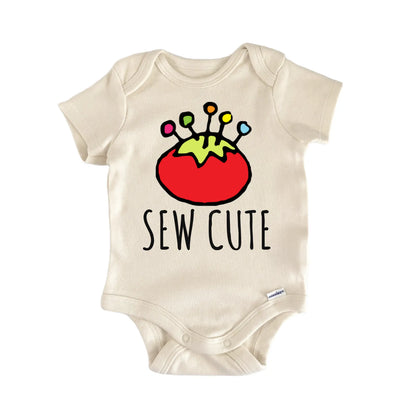 Pin Cushion Sew Cute Sewing Seamstress Baby Gift Baby Bodysuit