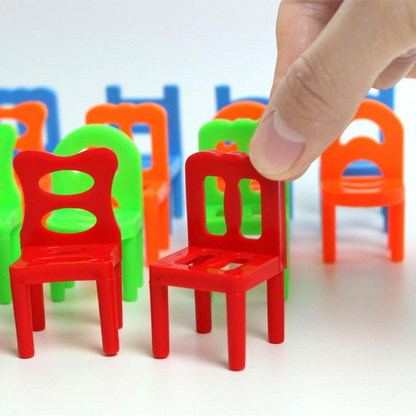 Colorful Chair Stack