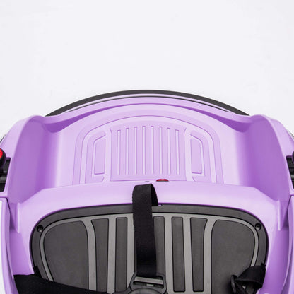 ToyRides Elite 12V Ride On Bumper Car for Kids, 1.5-5 Years Old, Purple