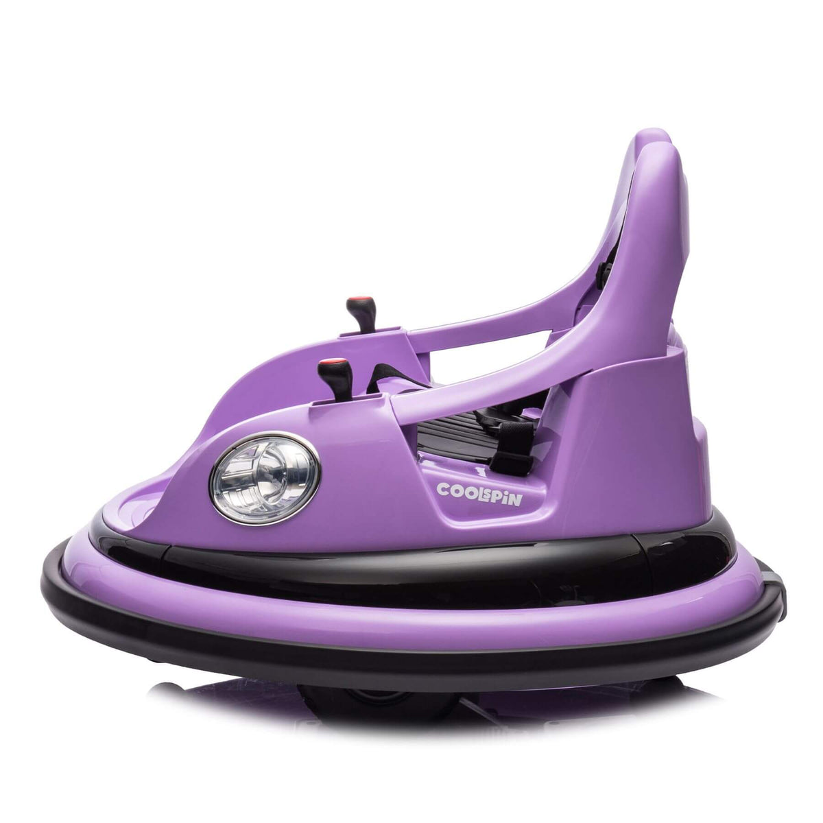 ToyRides Elite 12V Ride On Bumper Car for Kids, 1.5-5 Years Old, Purple