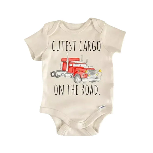Trucking Trucker Truck Newborn Baby Onesie® Onesie®