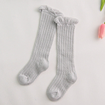 Mesh breathable over the knee mosquito socks